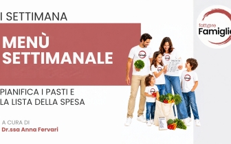 Prima Settimana: il menù settimanale autunno-inverno per tutta la famiglia